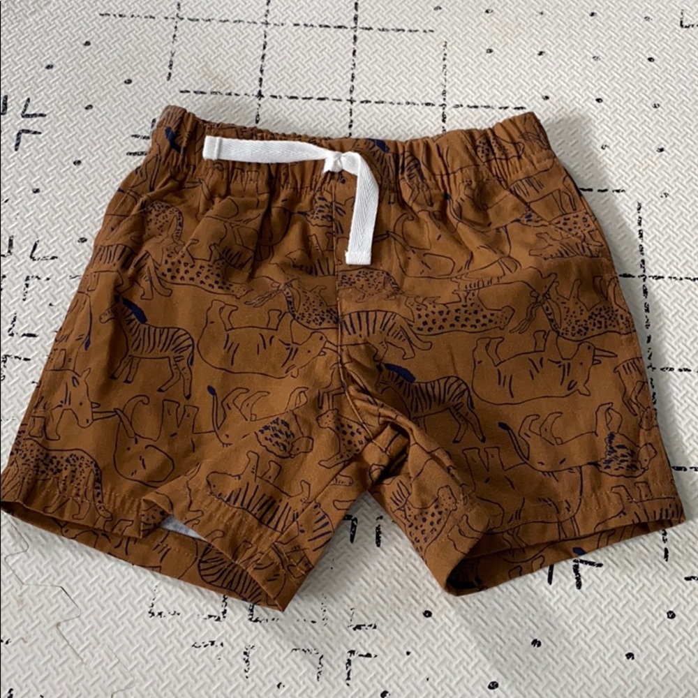 3/$15 Carters Safari Shorts NWOT